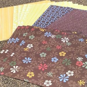 Sunburn Designs Lemon 🍋 Loose Cardstock Scrapbook Paper Bundle